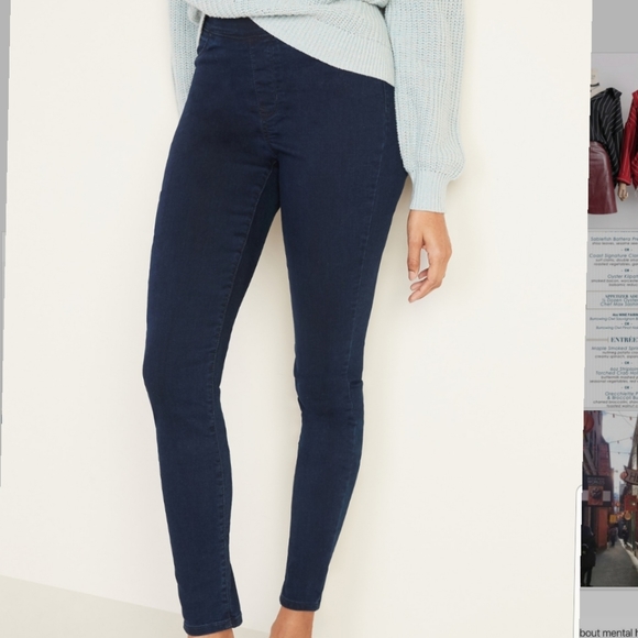 ❗❗3/$20 Dark Washed Jeggings - Picture 1 of 4